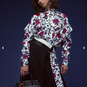 DVF Floral Print Women's Top